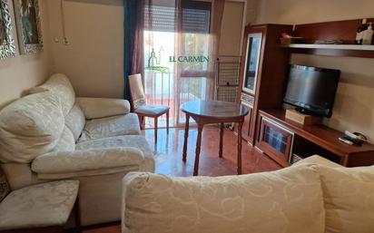 Living room of Flat for sale in  Sevilla Capital  with Air Conditioner and Balcony