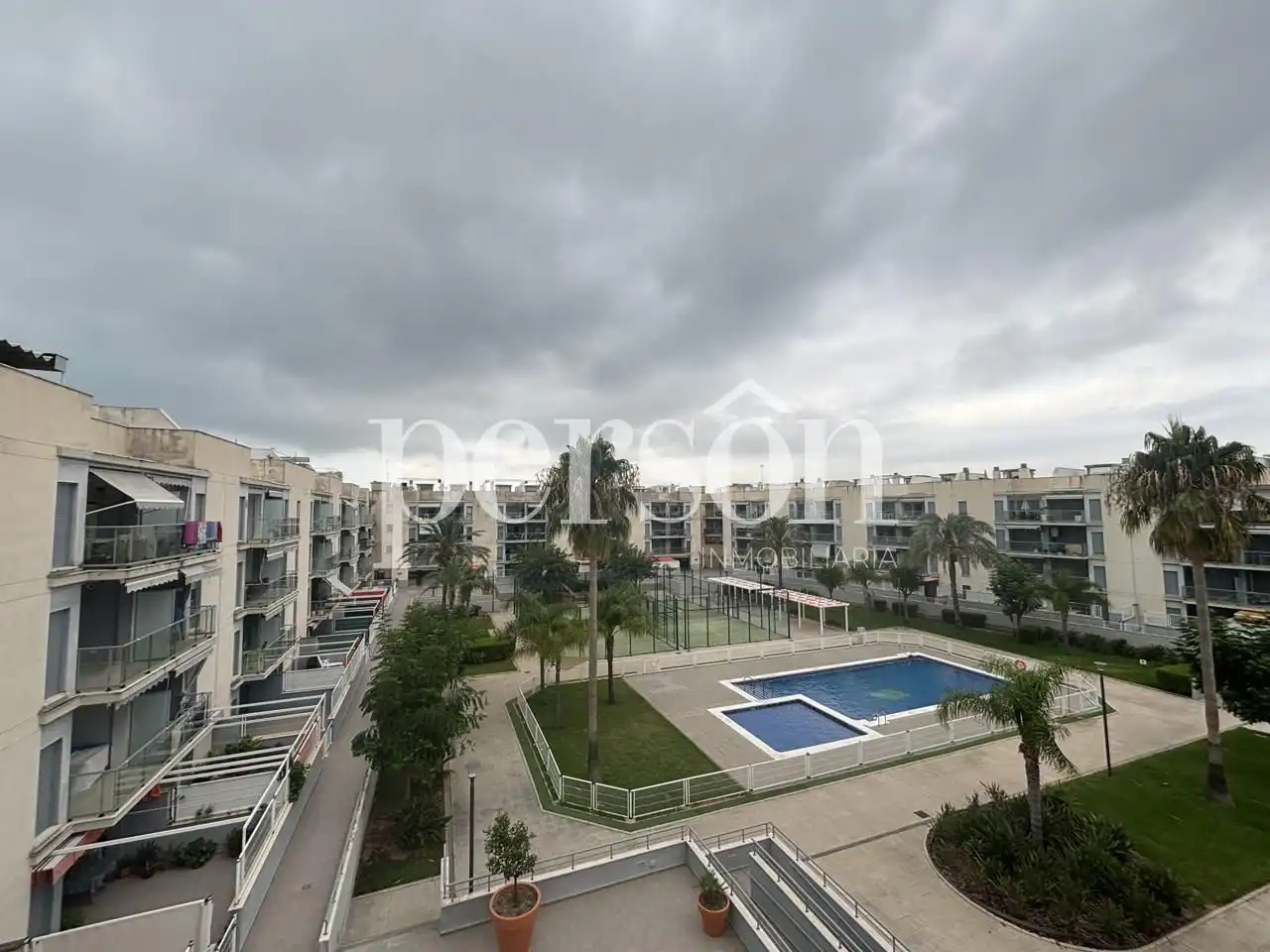 Außenansicht von Maisonette zur Miete in Almenara mit Klimaanlage, Terrasse und Abstellraum