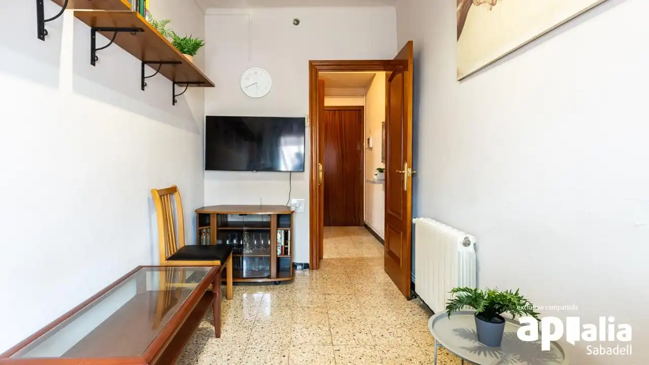 Wohnzimmer von Wohnung zum Verkauf in Sabadell mit Heizung und Balkon