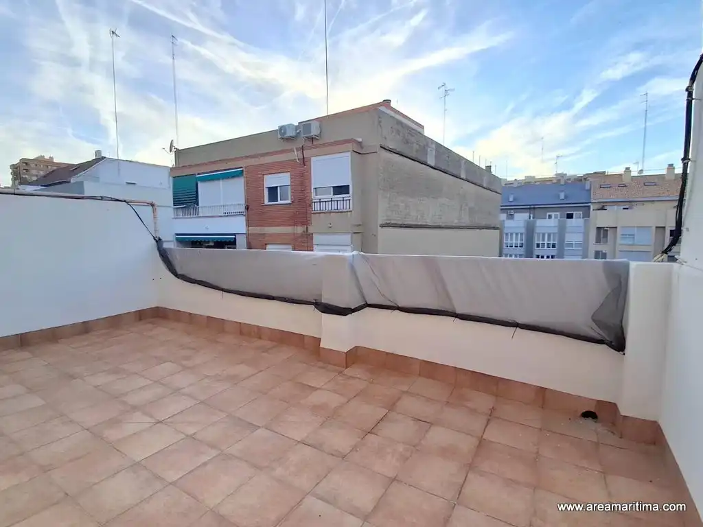 Terraza de Ático en venta en Poblats Marítims
