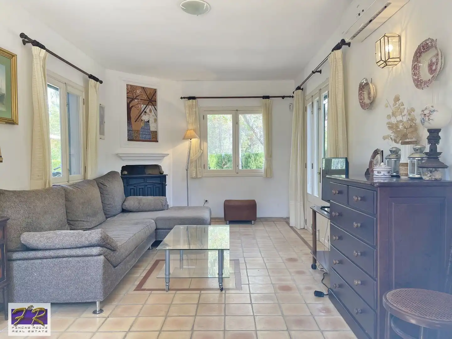 Sala d'estar de Casa o xalet en venda en Alcúdia amb Calefacció, Terrassa i Forn