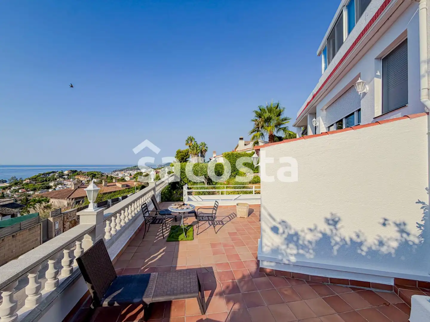 Außenansicht von Haus oder Chalet zum Verkauf in Lloret de Mar mit Klimaanlage, Heizung und Terrasse
