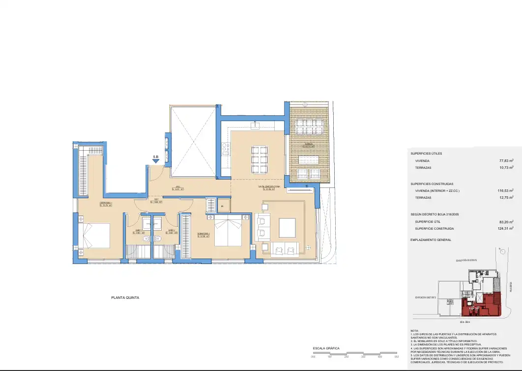 Apartment with pool for sale in Centro, imagen 13