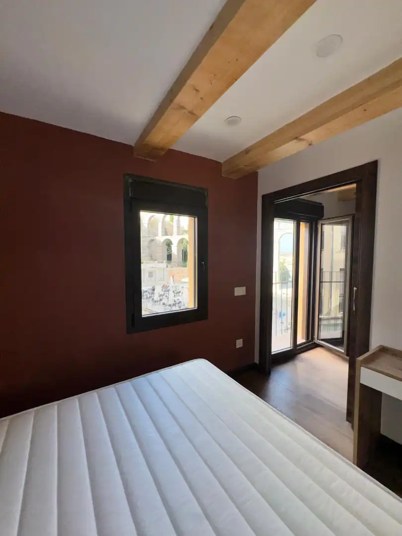 Schlafzimmer von Dachboden zur Miete in Segovia mit Heizung, Möbliert und Ofen