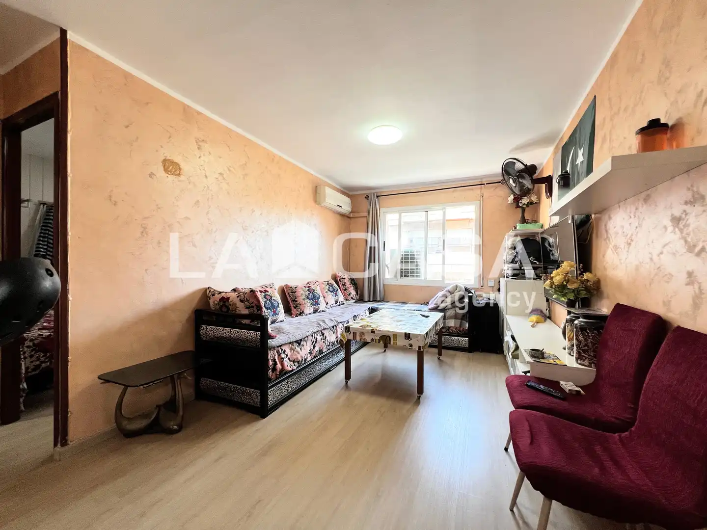 Sala de estar de Piso en venta en Badalona con Calefacción