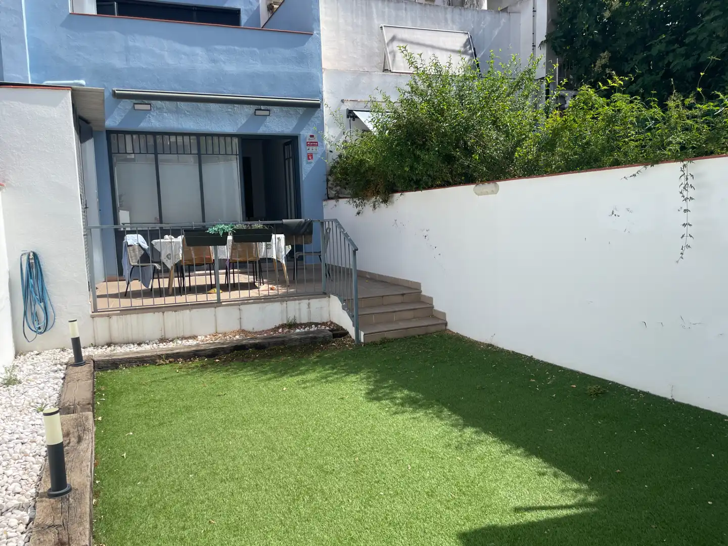 Terrasse von Erdgeschoss zum Verkauf in Granollers mit Klimaanlage, Heizung und Privatgarten