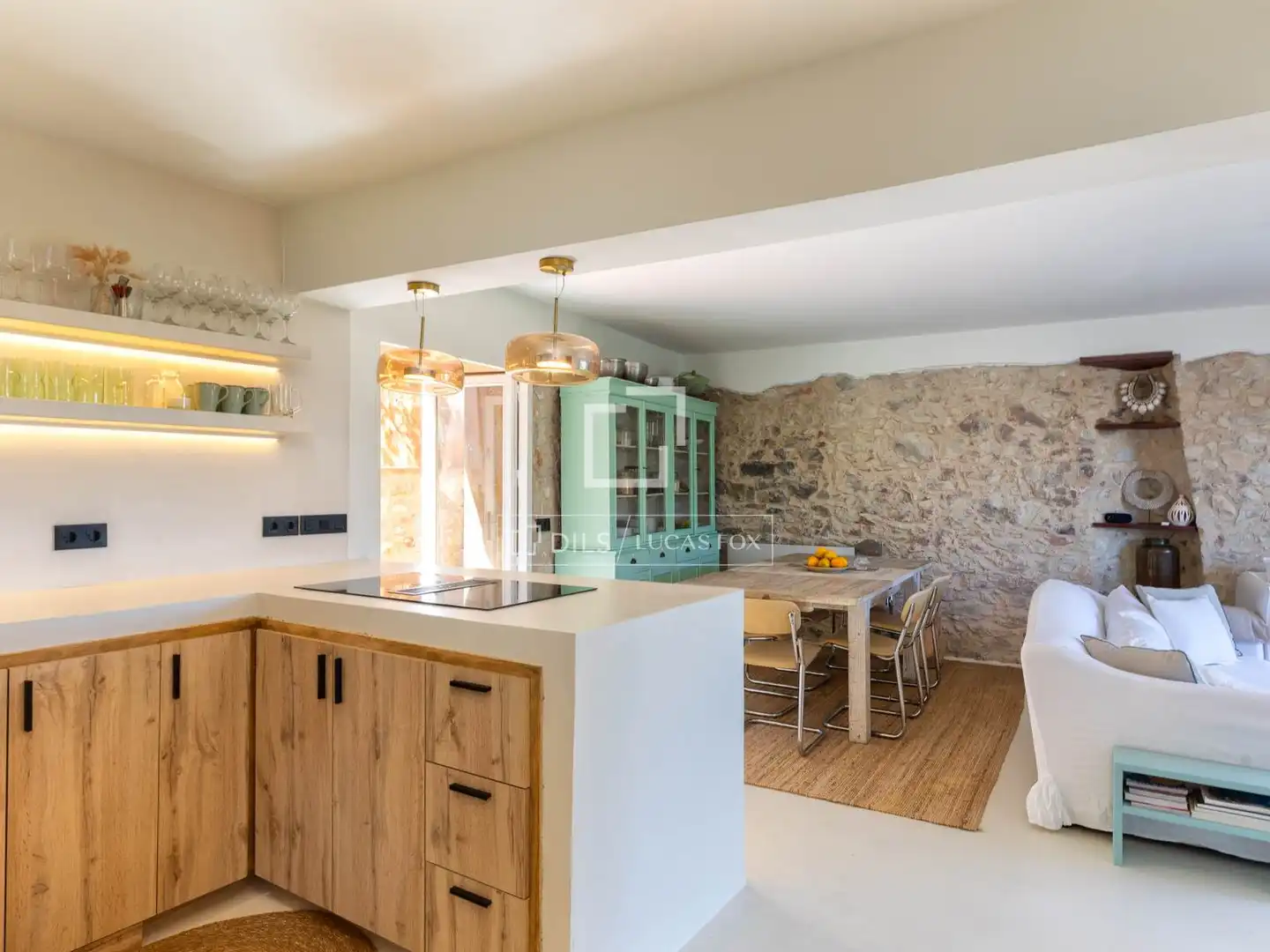 Kitchen of Houses for sale in Begur  with Heating, Terrace and Storage room