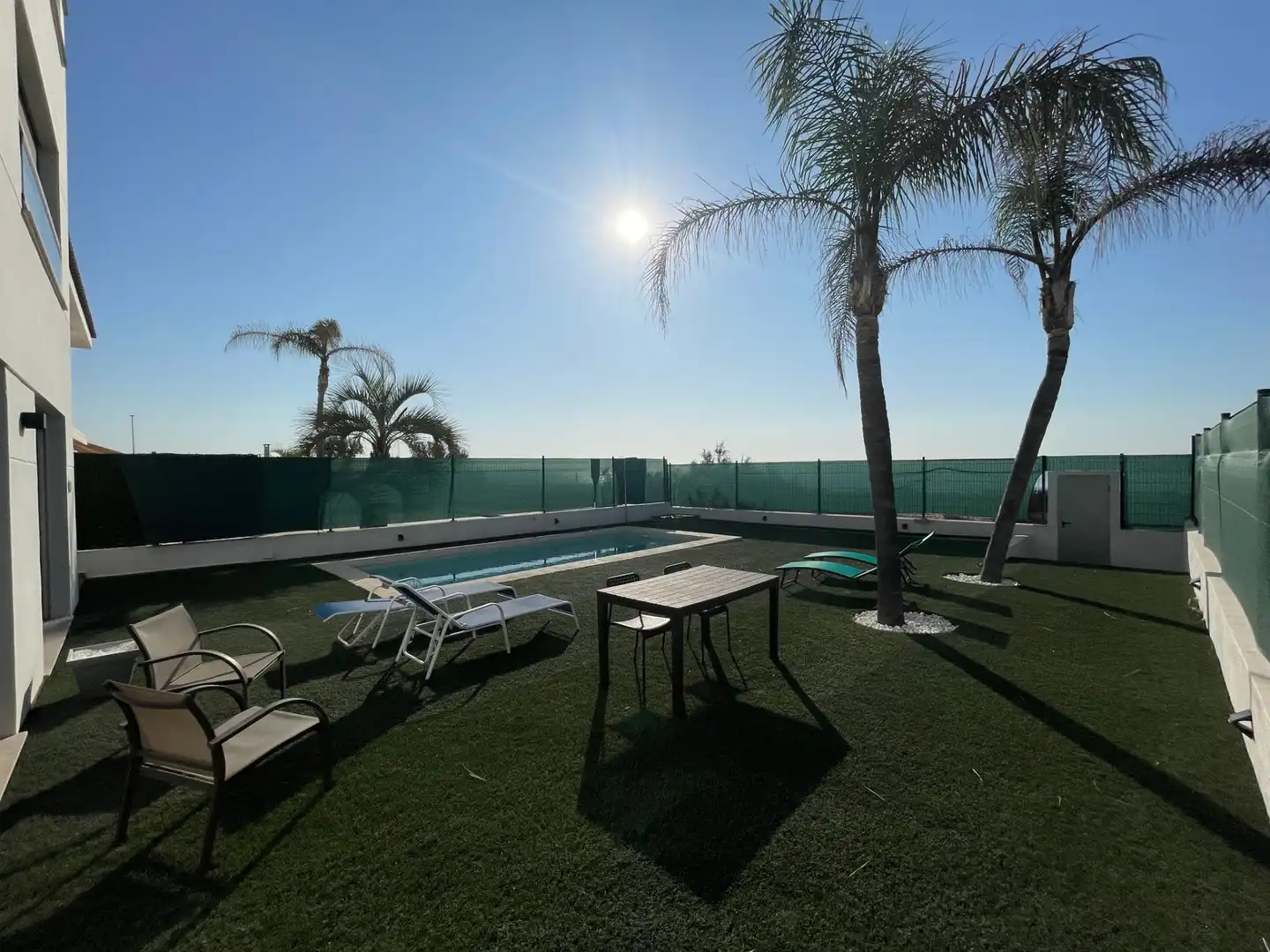 Piscina de Casa o chalet en venta en Burriana / Borriana con Aire acondicionado, Jardín privado y Trastero