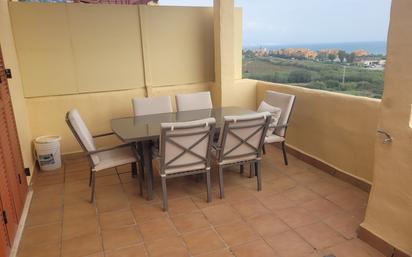 Terrace of Duplex for sale in Manilva  with Air Conditioner, Heating and Furnished