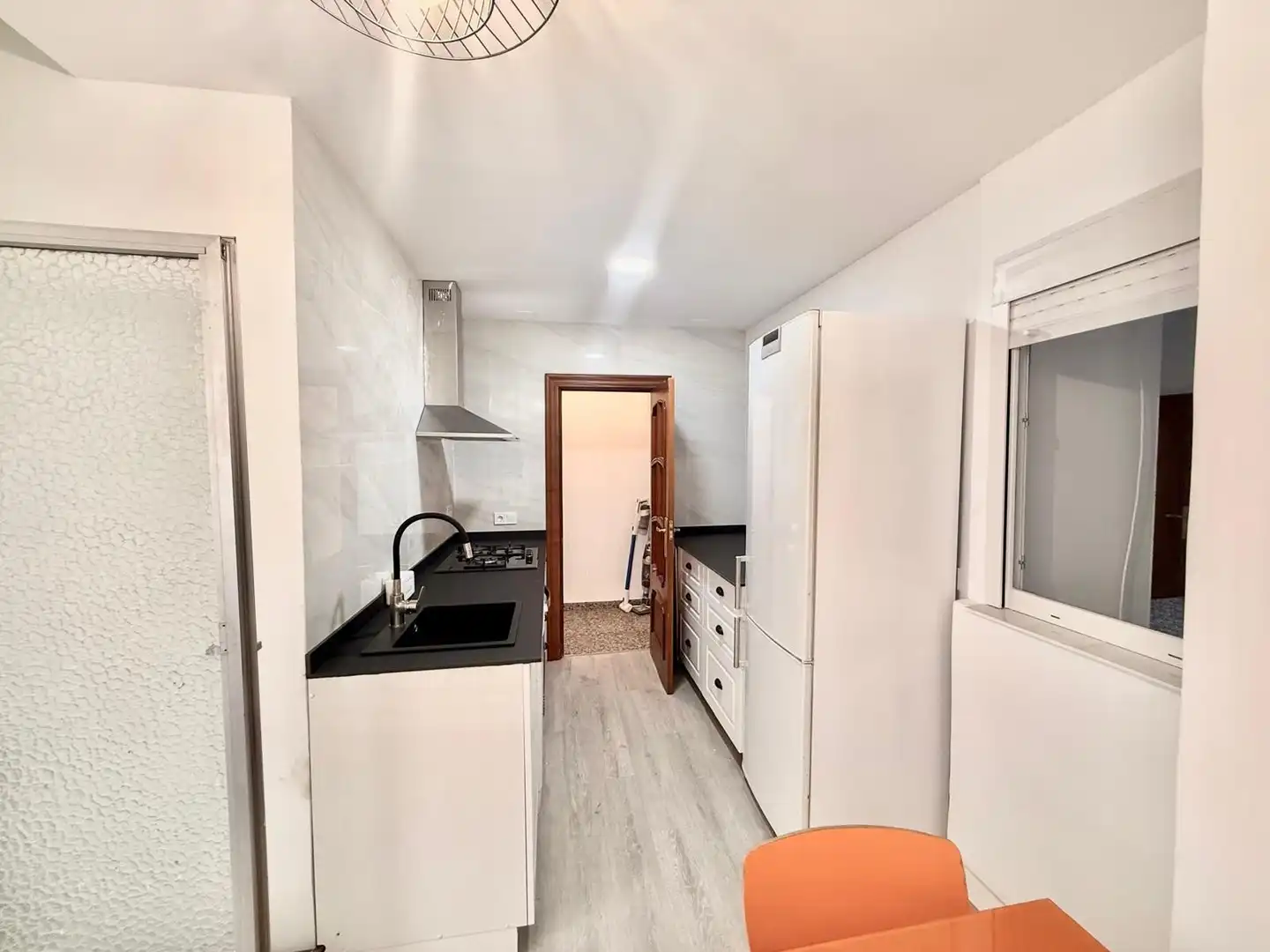 Cuina de Apartament de lloguer en Alicante / Alacant amb Aire condicionat, Moblat i Balcó