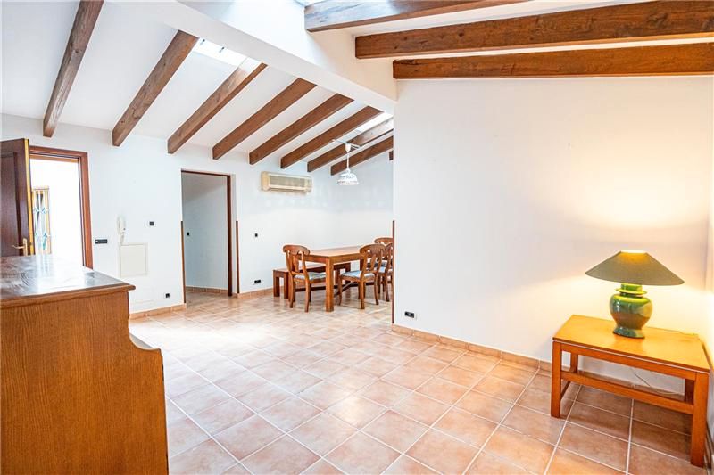 Living room of Planta baja for sale in Pollença  with Air Conditioner and Terrace