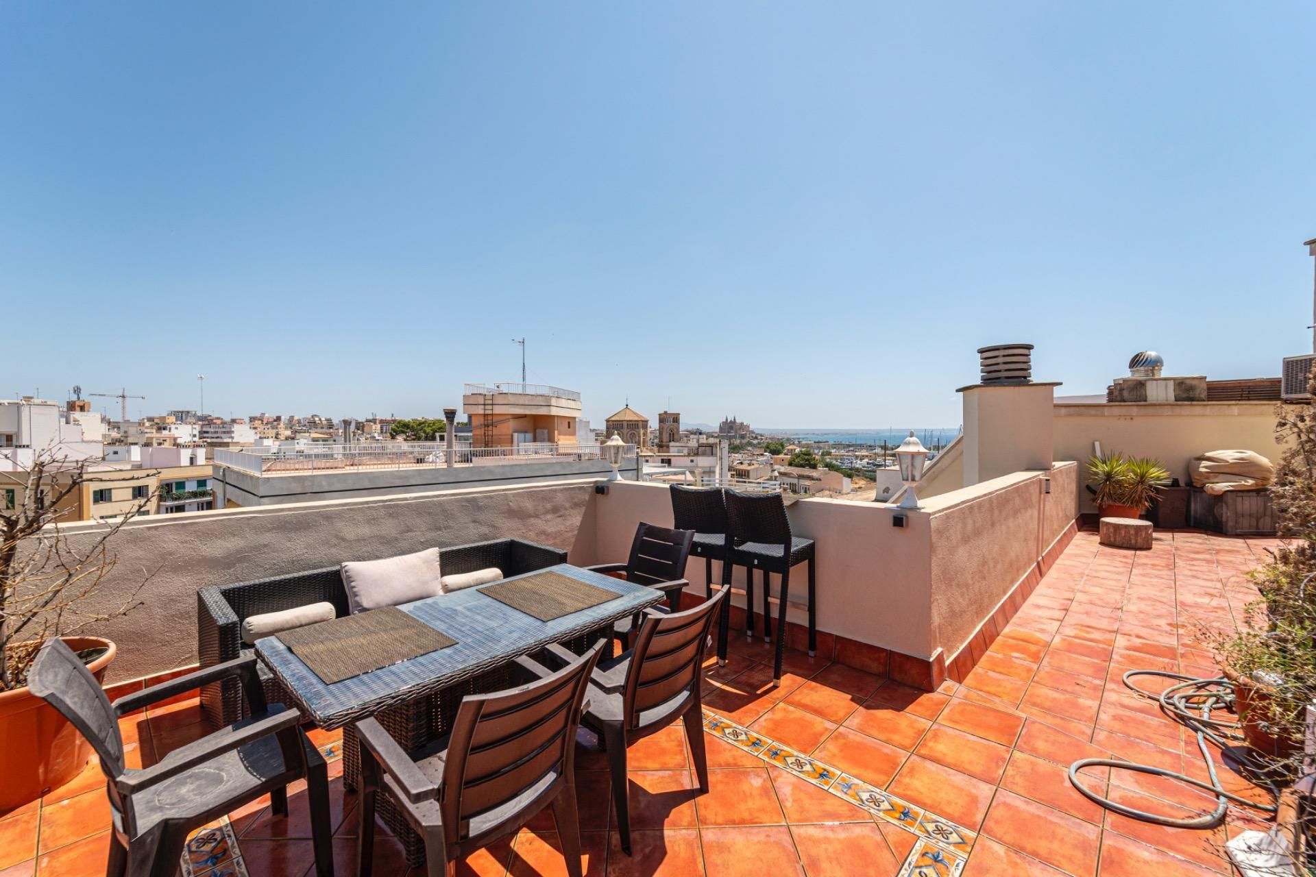 Terrassa de Àtic en venda en  Palma de Mallorca amb Aire condicionat, Calefacció i Terrassa