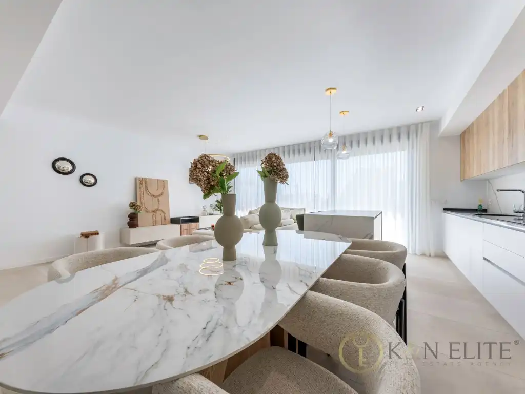 Esszimmer von Maisonette zum Verkauf in Benidorm mit Klimaanlage und Terrasse