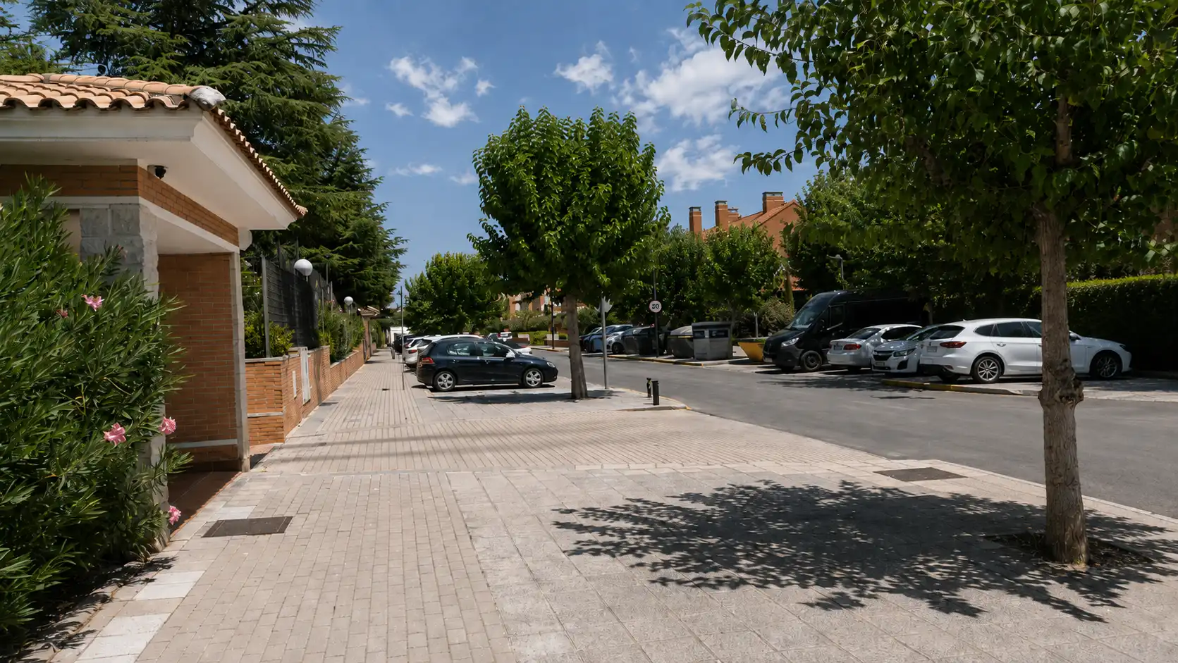 Exterior view of Detached homes for sale in Club de Campo  with Air Conditioner, Heating and Private garden