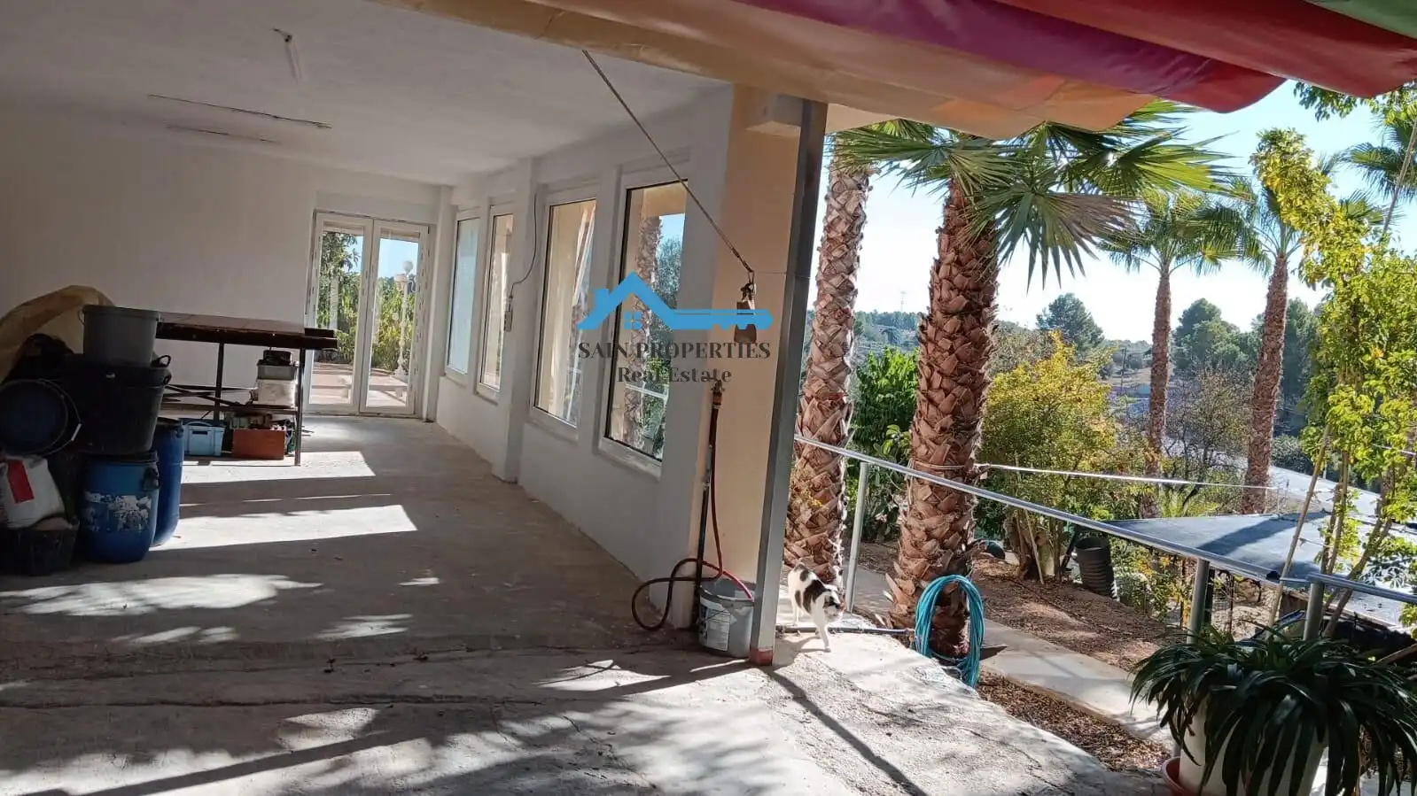 Terraza de Finca rústica en venta en La Nucia con Jardín privado, Terraza y Trastero