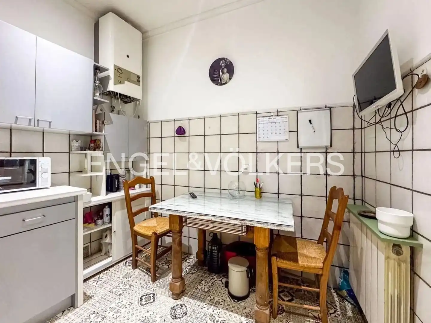 Küche von Wohnung zum Verkauf in Madrid mit Klimaanlage, Heizung und Balkon