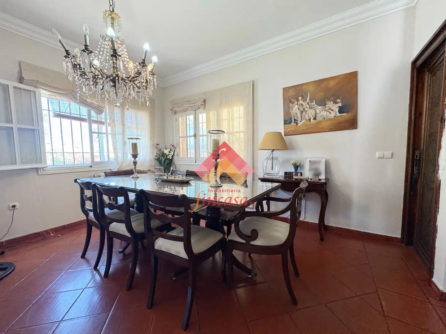 Comedor de Casa o chalet en venta en Ronda con Calefacción, Jardín privado y Piscina