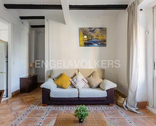 Living room of Apartment to rent in  Valencia Capital  with Furnished, Balcony and Pets allowed