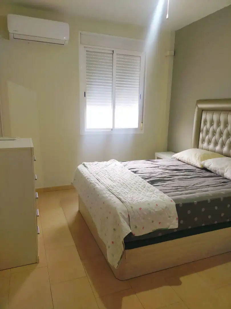 Dormitori de Casa adosada de lloguer en Villafranca de Córdoba amb Aire condicionat, Moblat i Forn