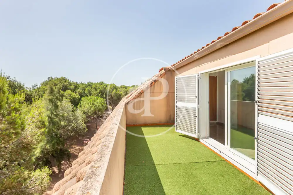 Terraza de Ático en venta en Bétera con Aire acondicionado, Calefacción y Jardín privado