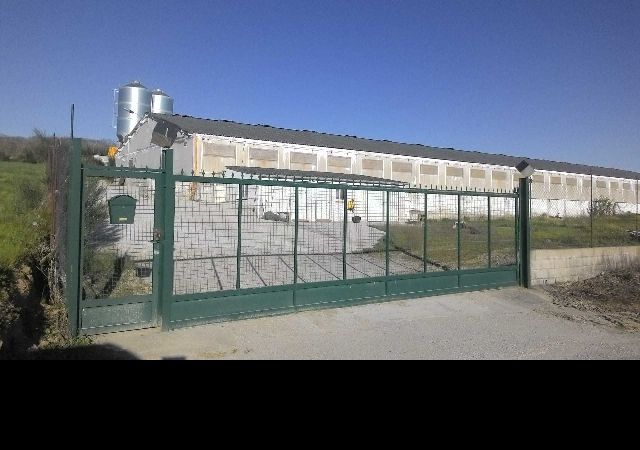 Vista exterior de Nau industrial en venda en O Bolo 