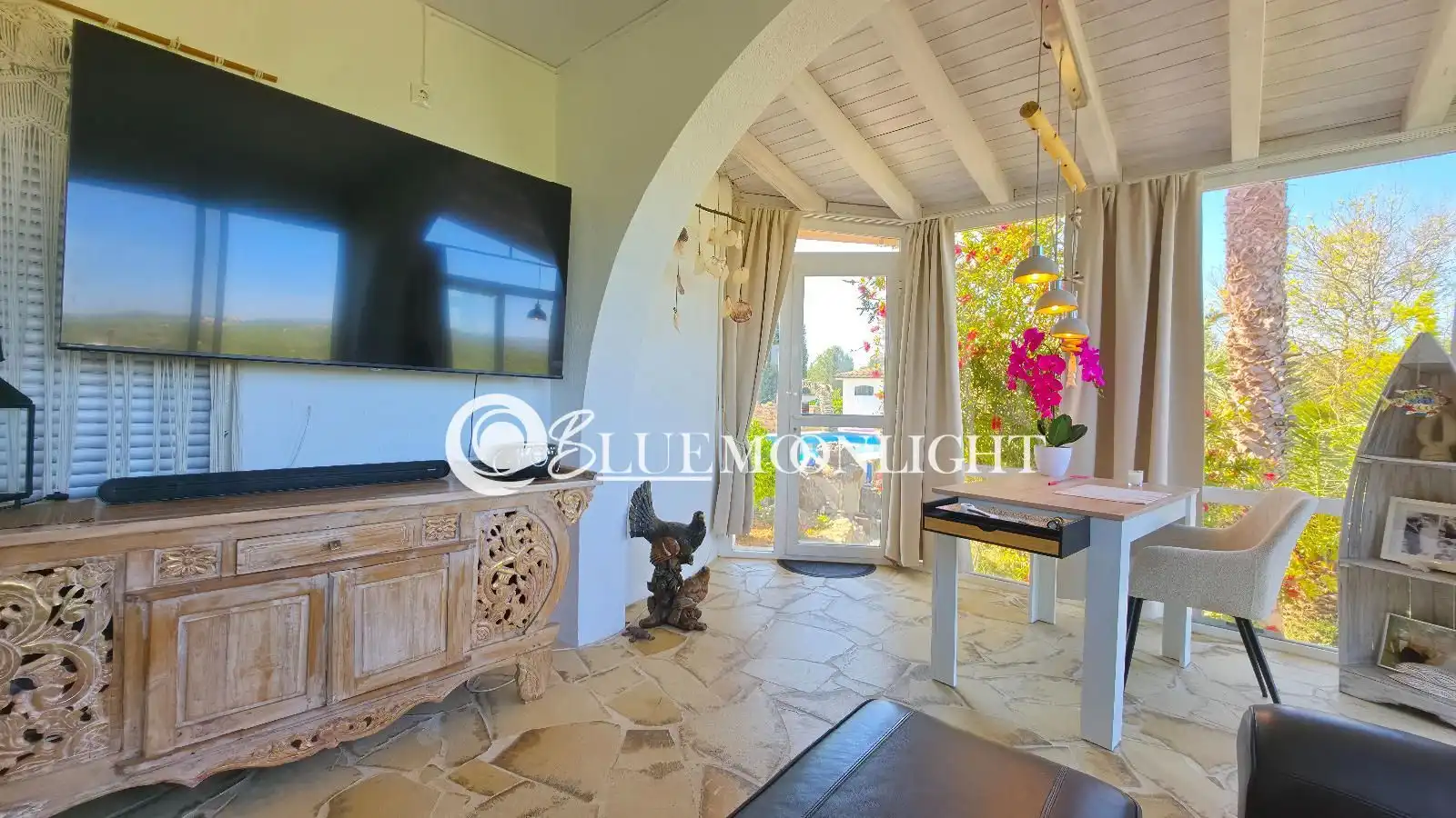 Living room of Houses for sale in Càlig  with Air Conditioner, Heating and Swimming Pool