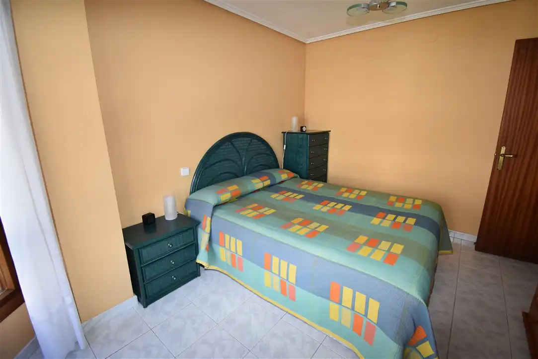 Schlafzimmer von Erdgeschoss zur Miete in Noja mit Terrasse, Möbliert und Gemeinschaftspool
