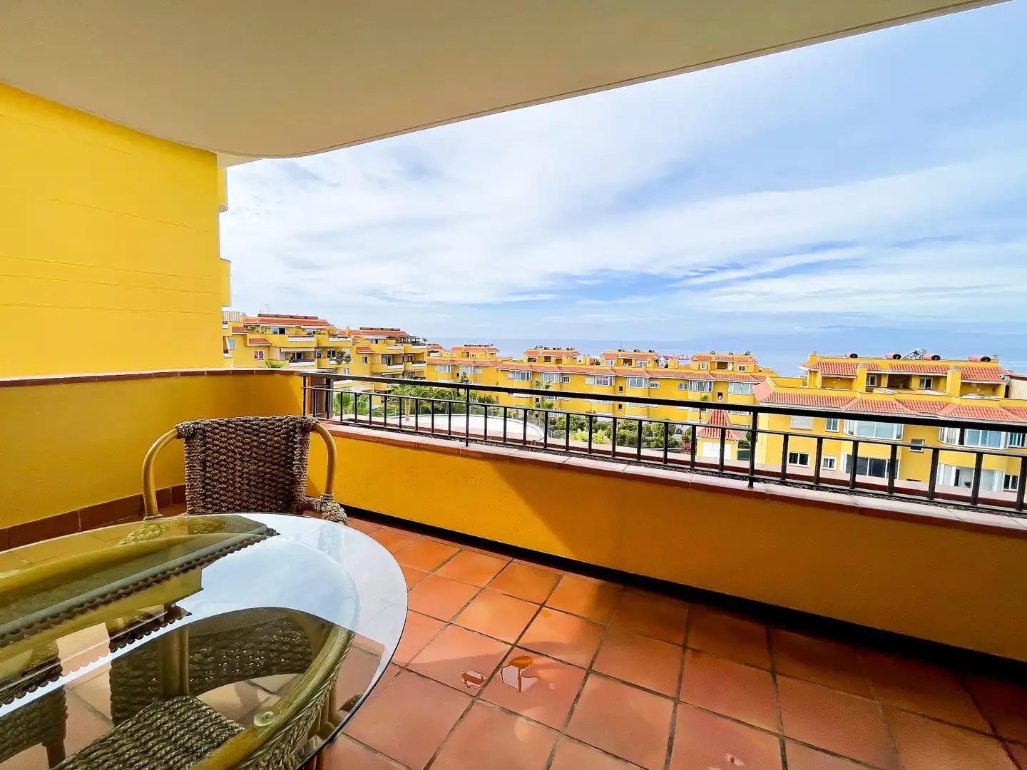 Terraza de Apartamento en venta en Santiago del Teide con Jardín privado, Terraza y Trastero