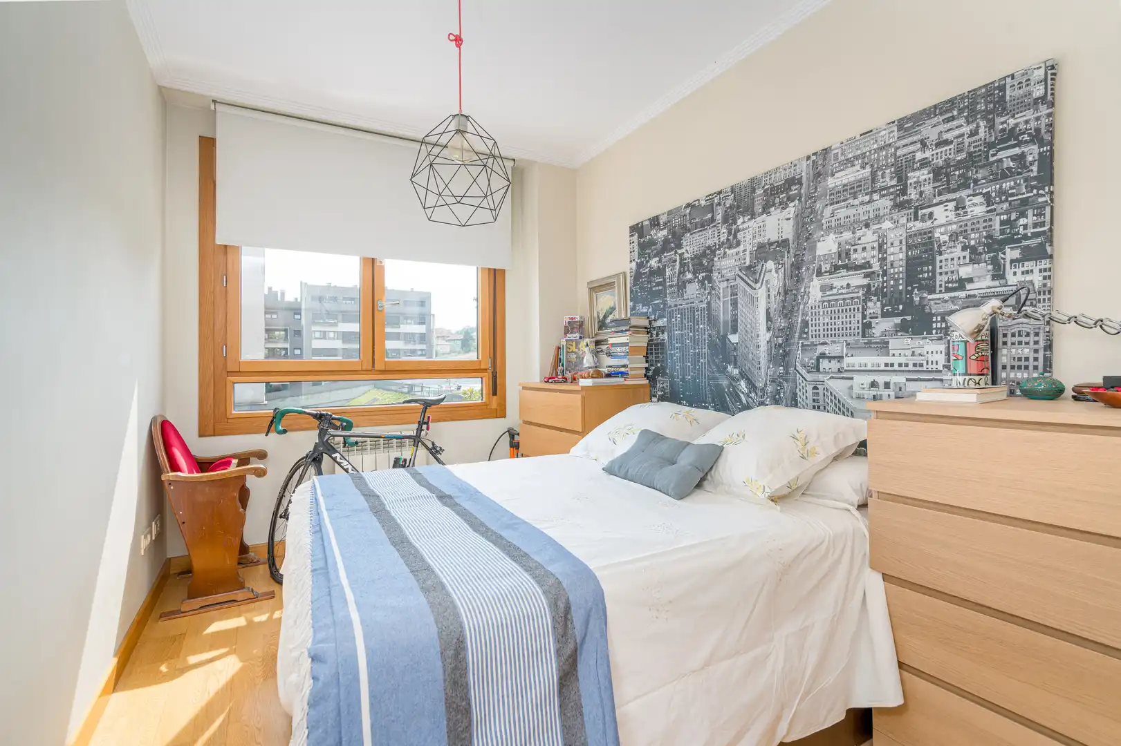Schlafzimmer von Wohnung zum Verkauf in Gijón  mit Heizung und Parkett