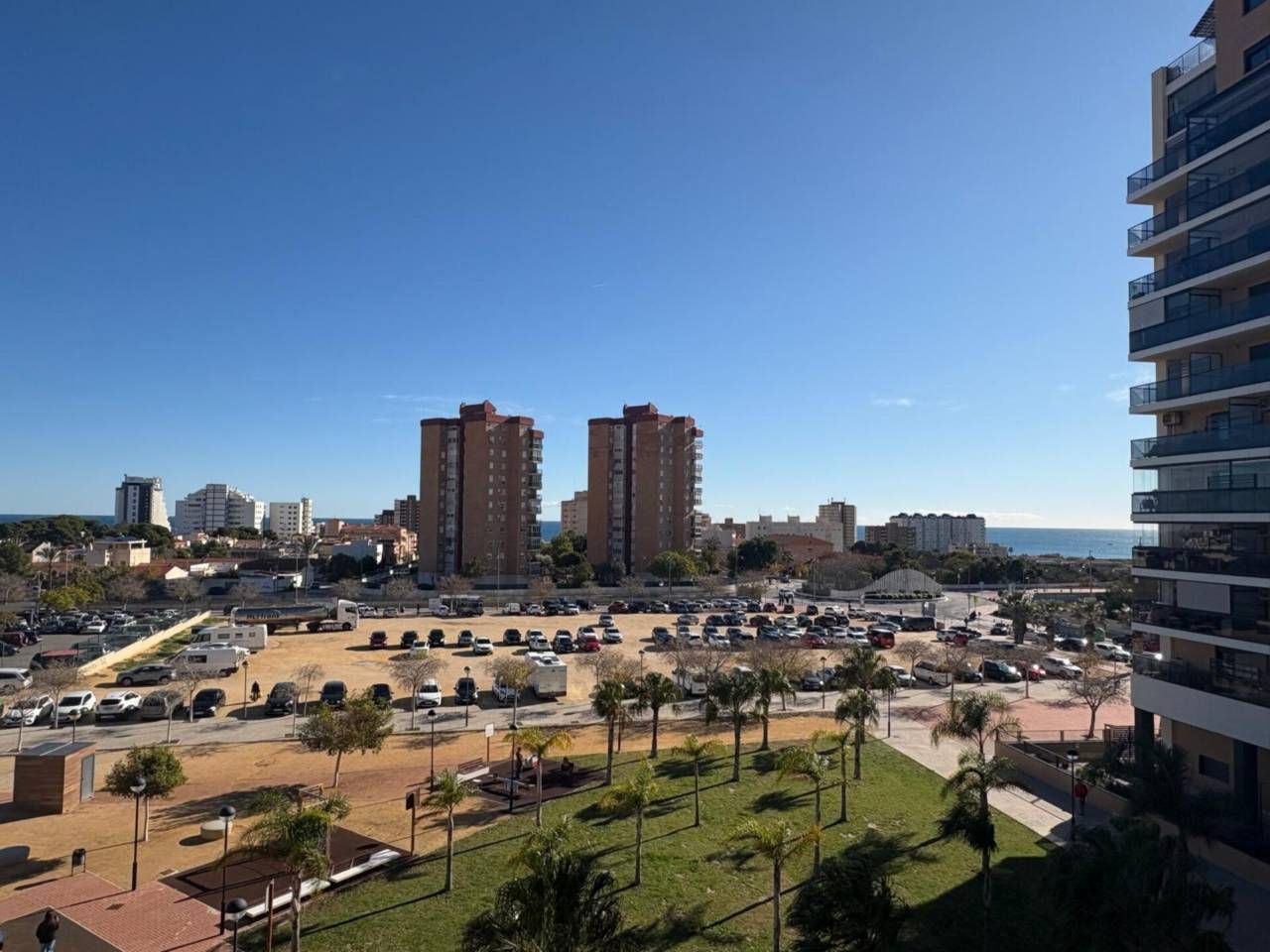 Exterior view of Flat for sale in El Campello  with Air Conditioner, Heating and Storage room
