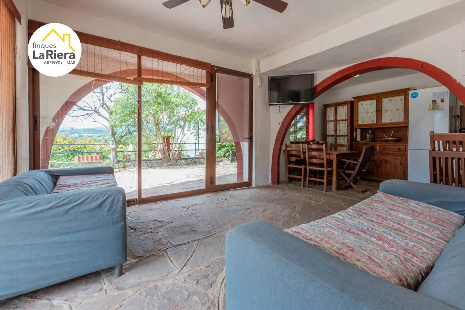 Sala de estar de Casa o chalet en venta en Arenys de Mar