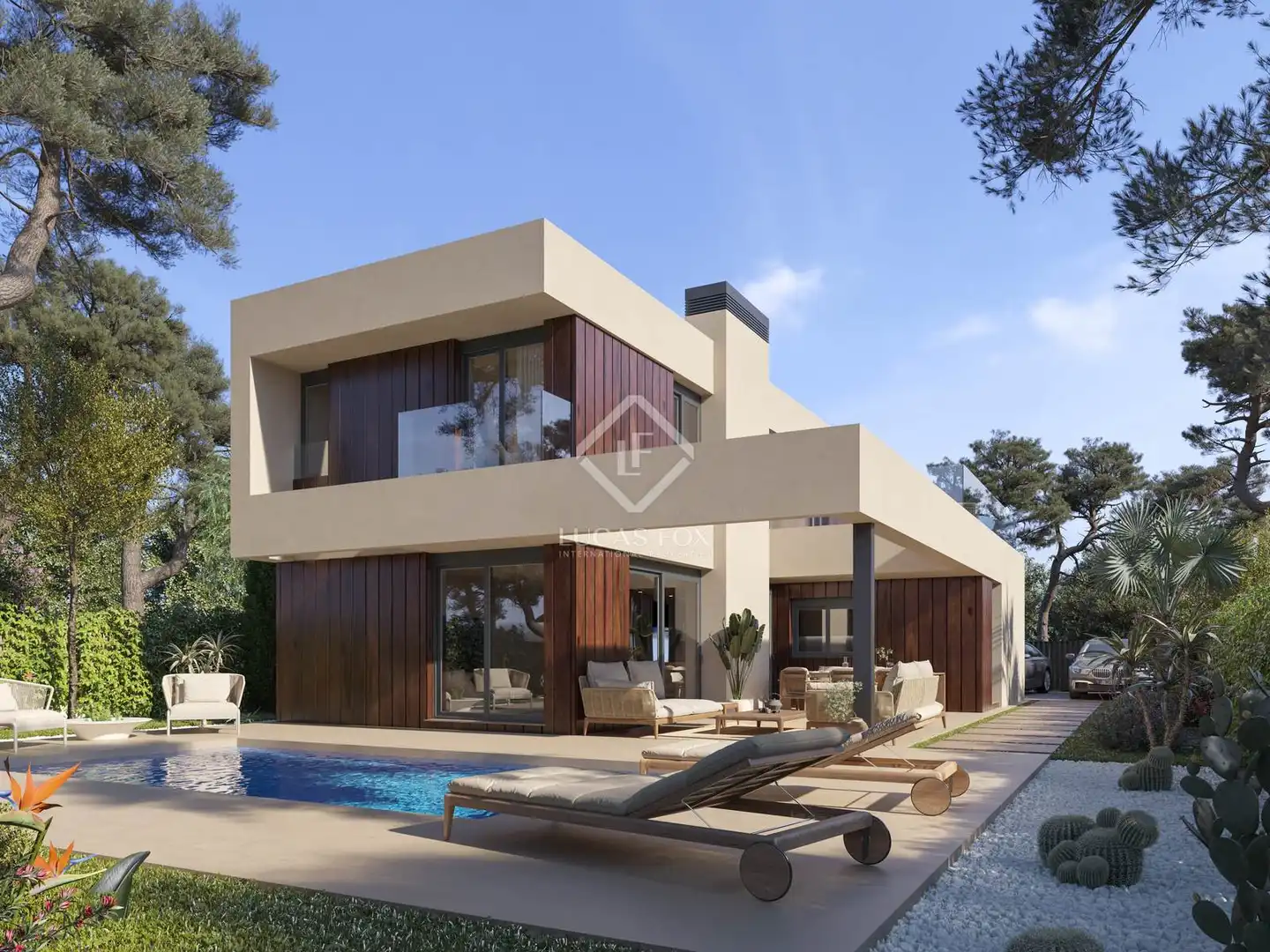 Vista exterior de Casa o chalet en venta en Godella con Aire acondicionado, Calefacción y Terraza