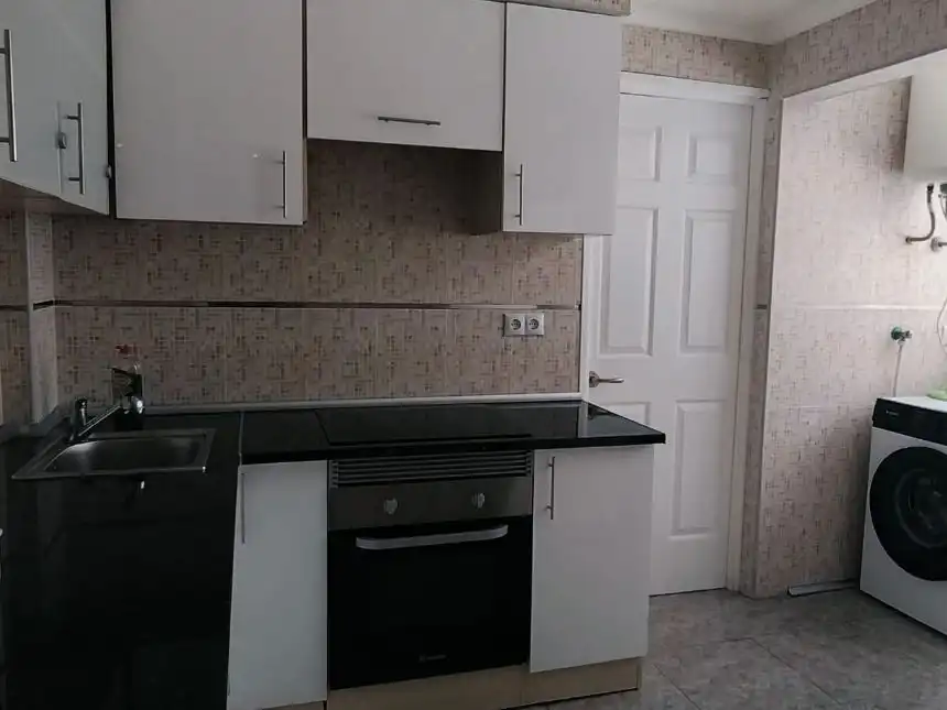 Kitchen of Flat for sale in Elche / Elx  with Air Conditioner and Balcony