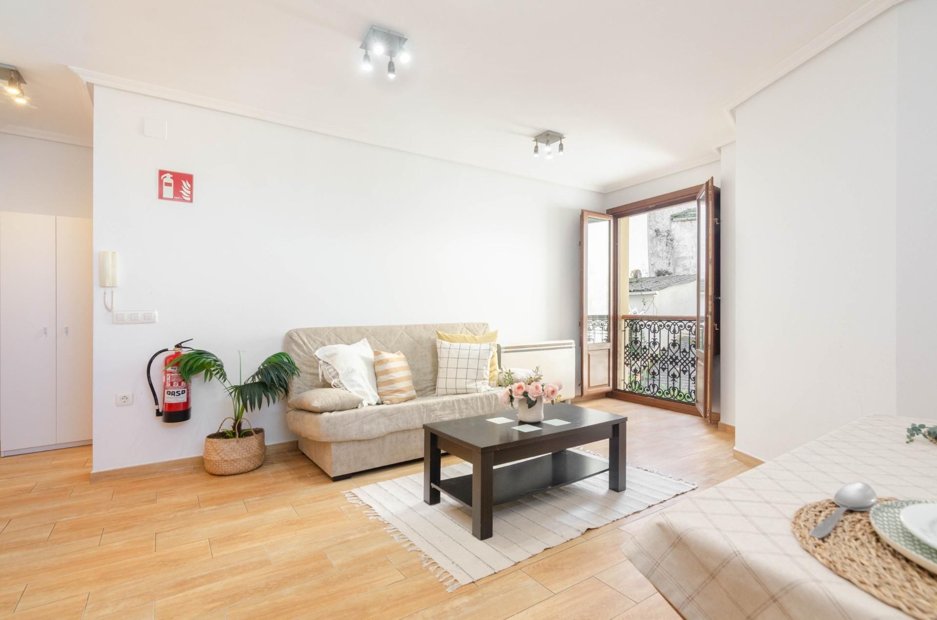 Living room of Flat for sale in Castropol  with Heating and Balcony