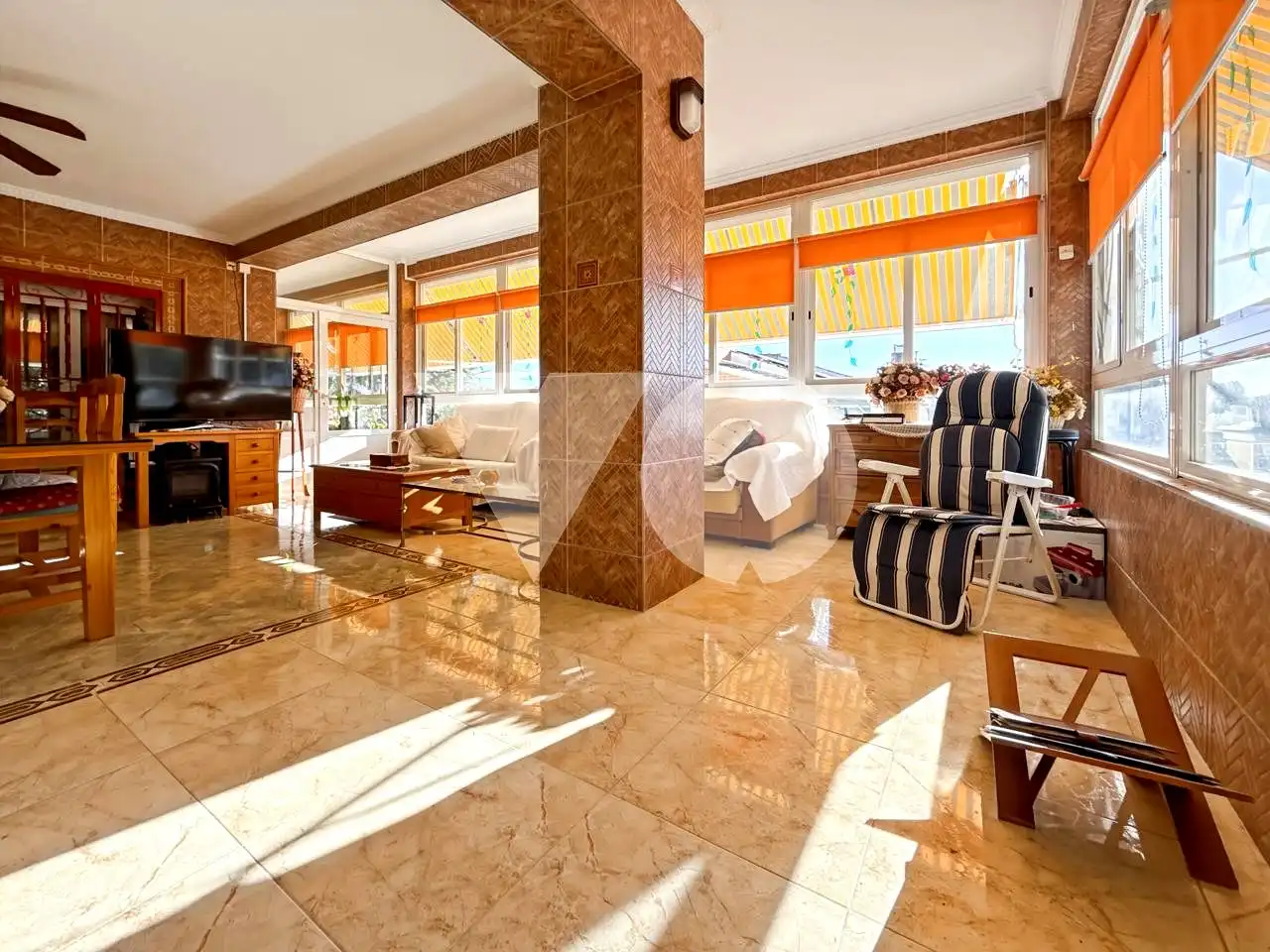 Sala de estar de Casa o chalet en venta en Ribatejada con Jardín privado, Terraza y Piscina