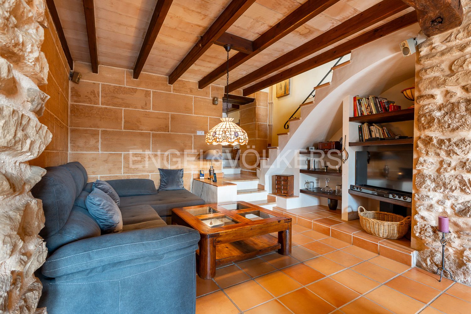 Living room of House or chalet for sale in Tormos  with Air Conditioner, Heating and Terrace