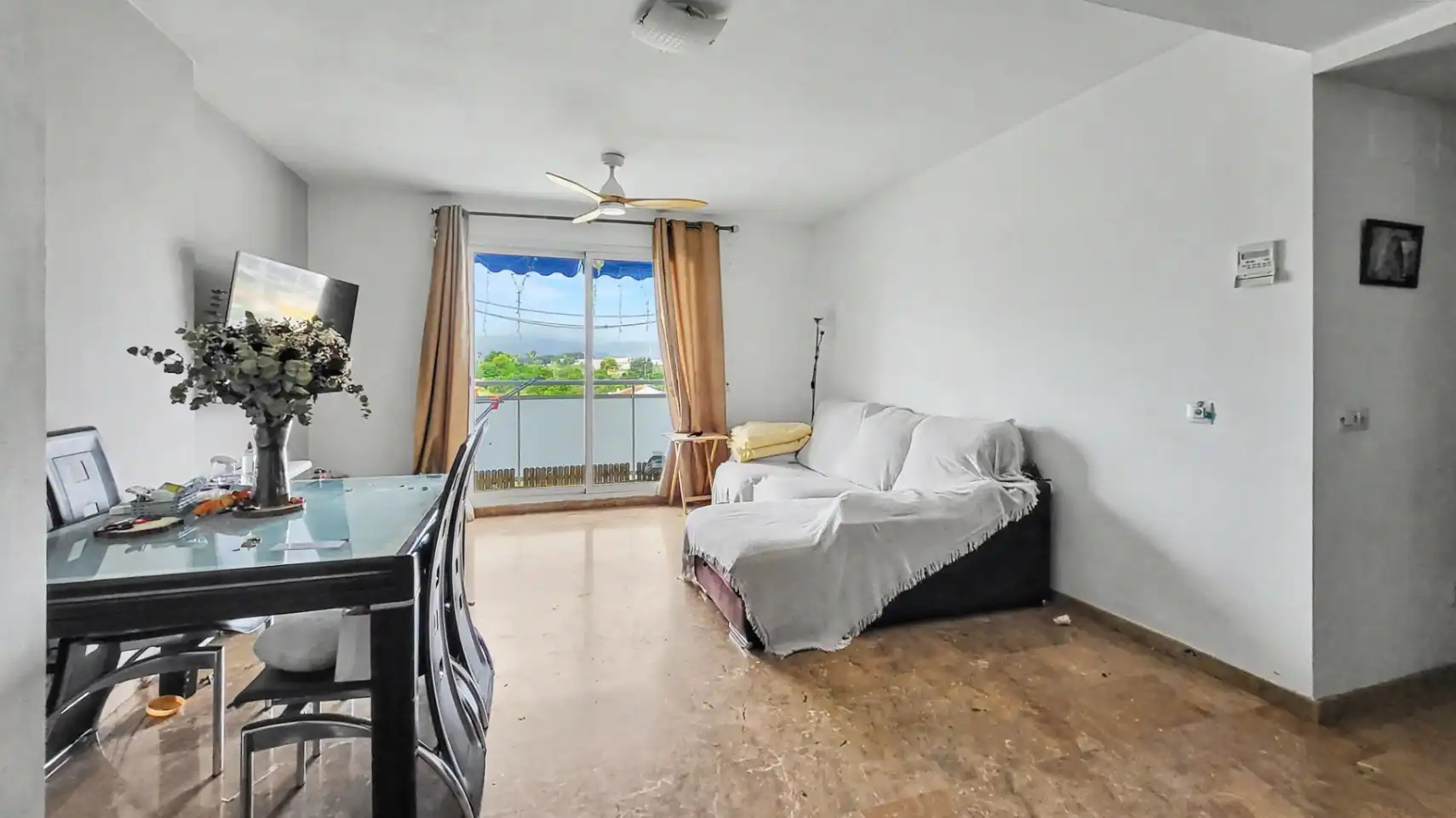 Sala de estar de Apartamento en venta en Dénia con Aire acondicionado, Calefacción y Terraza
