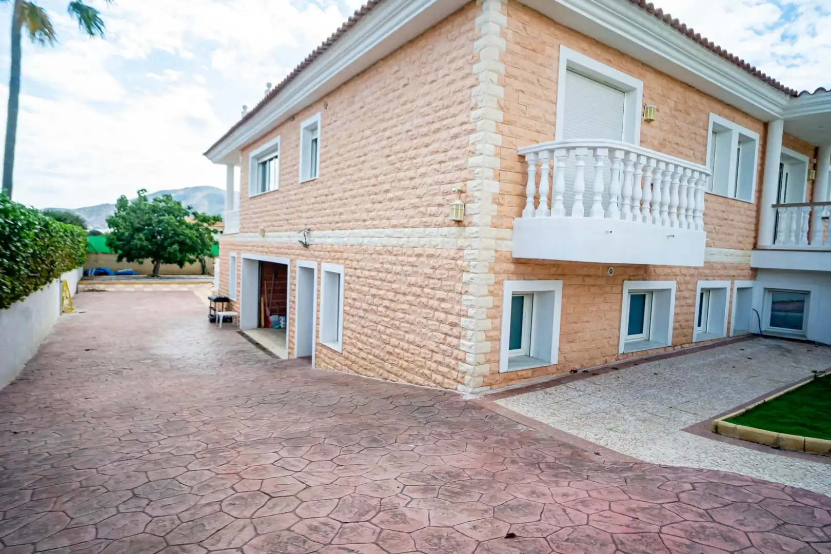 Exterior view of Houses for sale in L'Alfàs del Pi  with Air Conditioner, Heating and Private garden