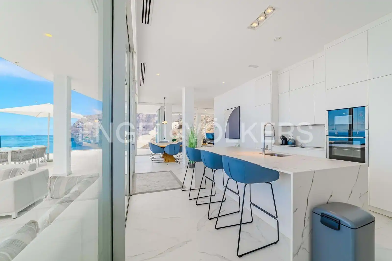 Kitchen of Flat for sale in Santiago del Teide  with Air Conditioner, Terrace and Swimming Pool