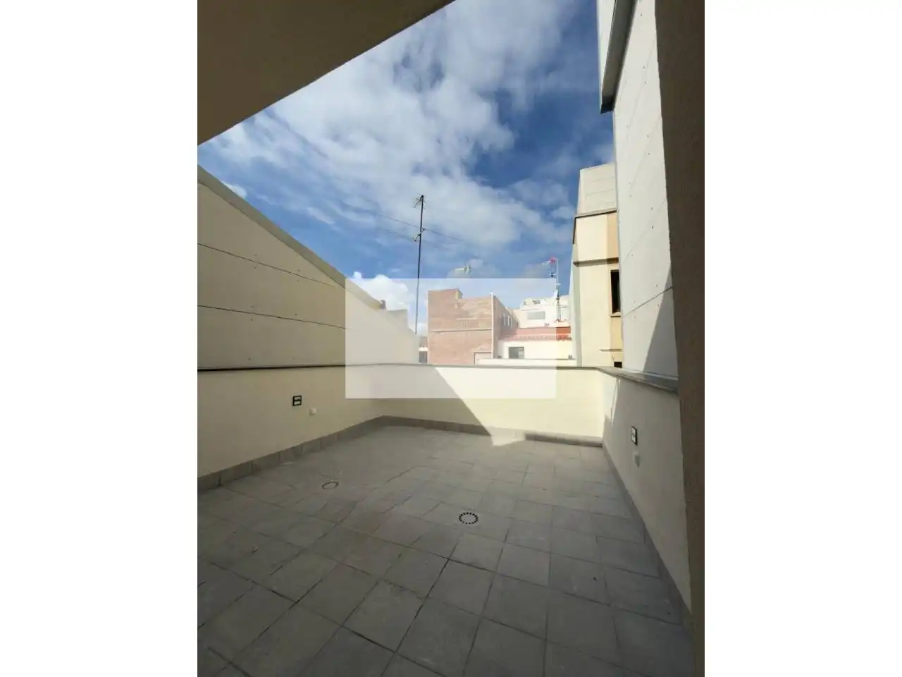 Terraza de Dúplex de alquiler en Sabadell con Aire acondicionado, Calefacción y Parquet