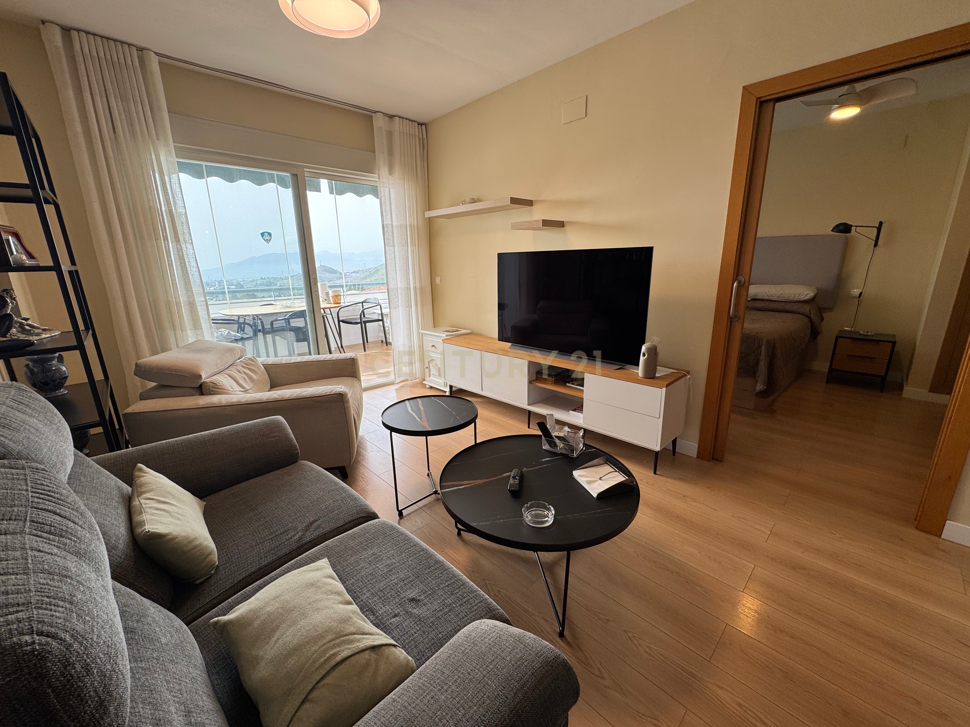 Sala de estar de Apartamento en venta en Málaga Capital con Aire acondicionado, Trastero y Lavadora