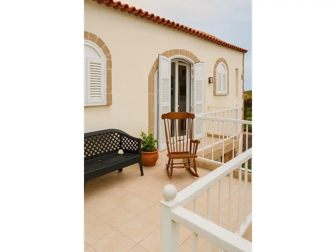 Terrassa de Casa o xalet en venda en Adeje amb Jardí privat, Terrassa i Moblat