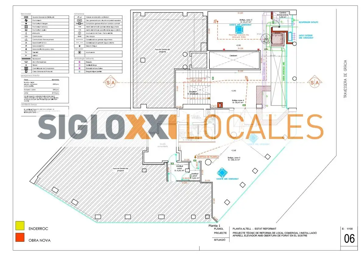 Business premises to rent in TRAVESSERA DE GRACIA, imagen 67