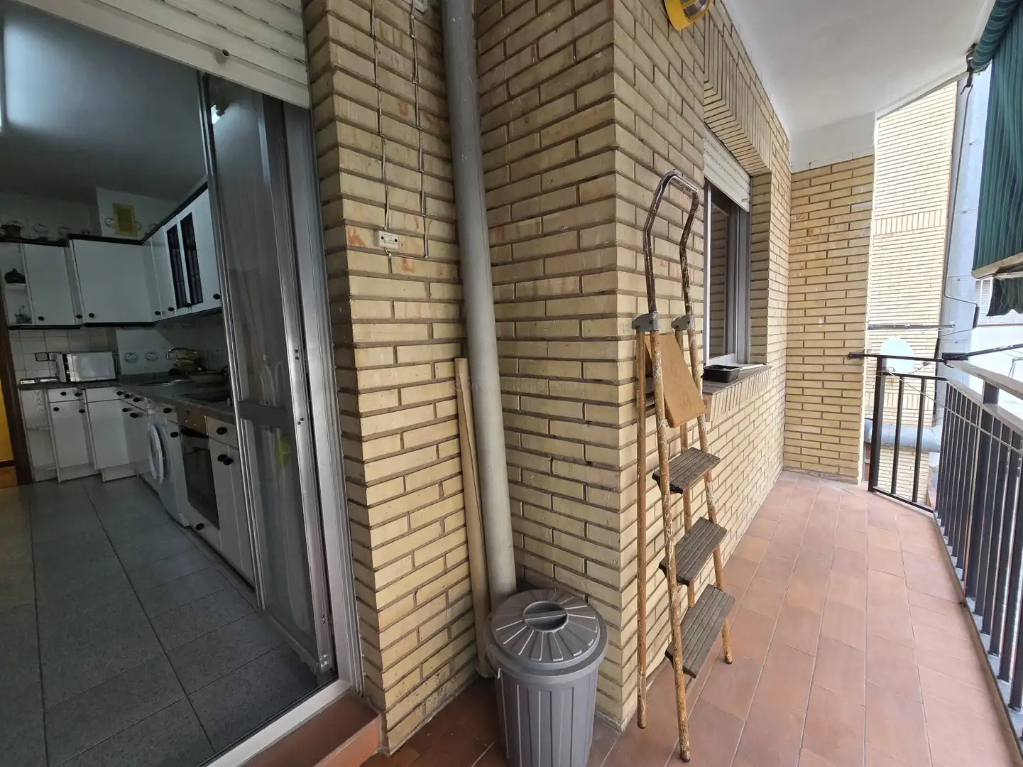 Balcony of Flat for sale in  Logroño  with Heating, Parquet flooring and Terrace