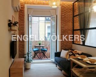 Balcony of Apartment to rent in  Madrid Capital  with Air Conditioner, Heating and Furnished