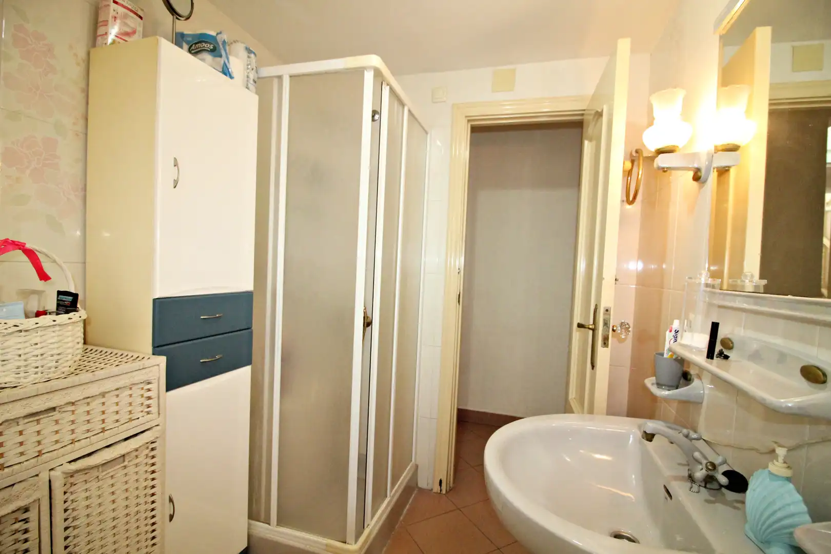 Baño de Casa adosada en venta en Punta Umbría con Aire acondicionado, Terraza y Trastero