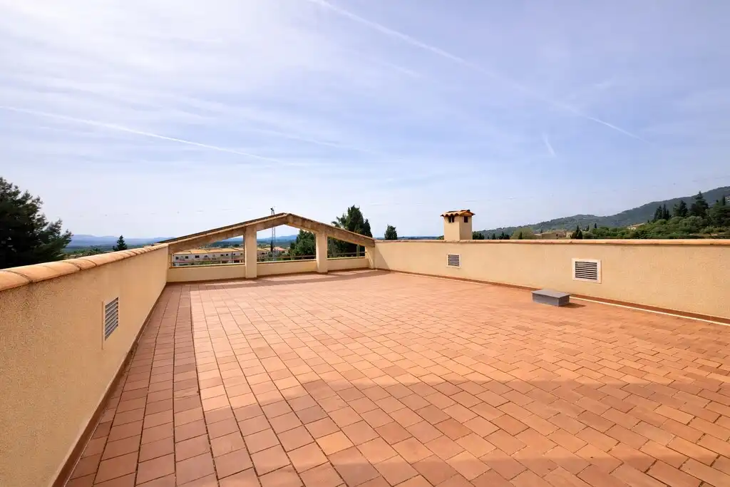 Terrassa de Finca rústica en venda en Lloseta amb Jardí privat i Terrassa