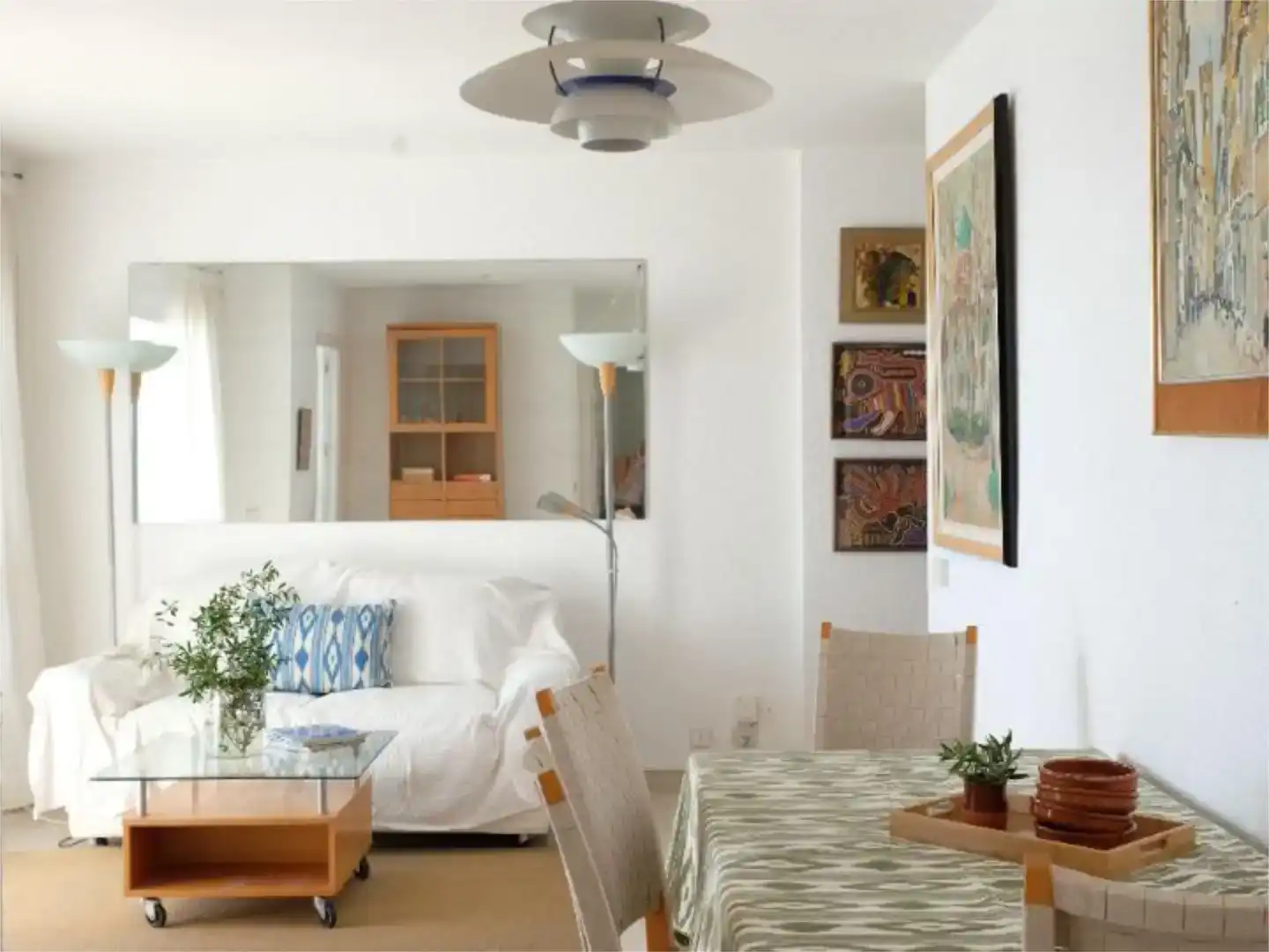 Sala d'estar de Apartament en venda en  Palma de Mallorca amb Piscina i Balcó