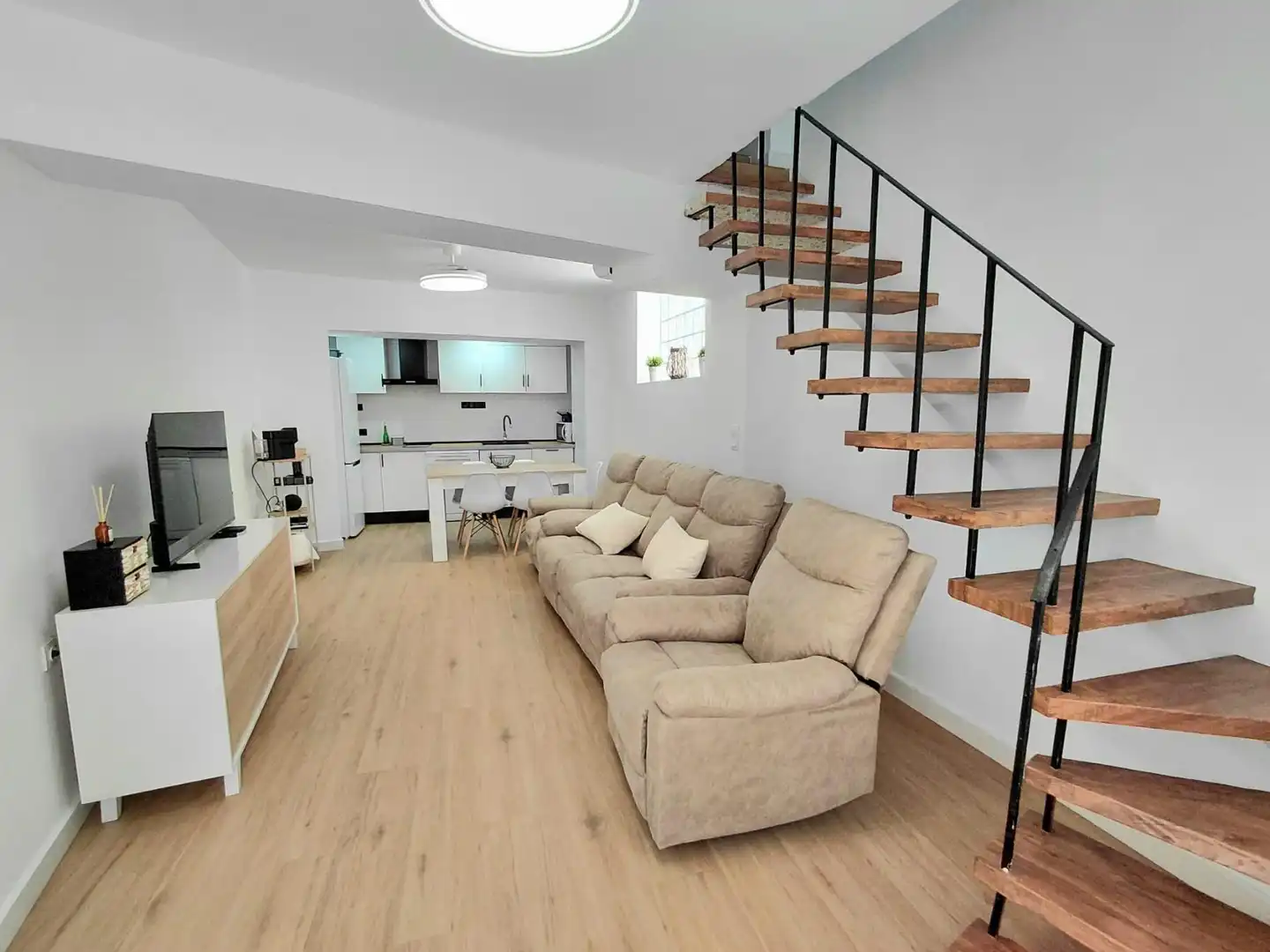Living room of Houses for rent in Águilas  with Furnished and Balcony