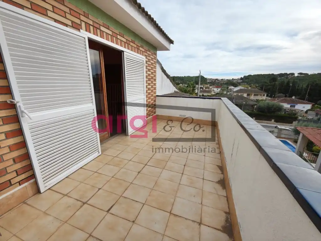 Terraza de Casa o chalet en venta en Cubelles
